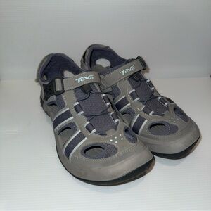 Teva Charcoal and Blue Outdoor Sandals